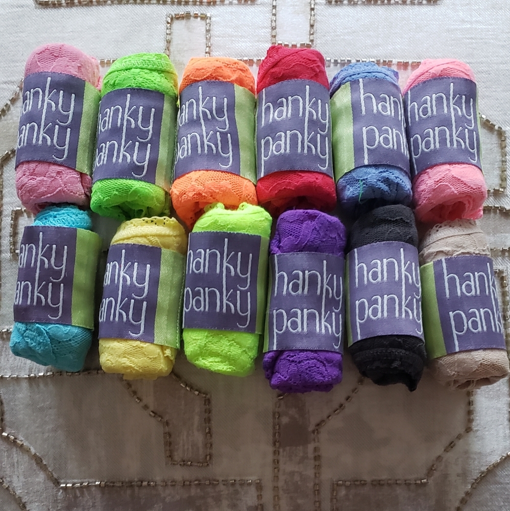 HANKY PANKY Signature Lace Low Rise Thong-6 pack